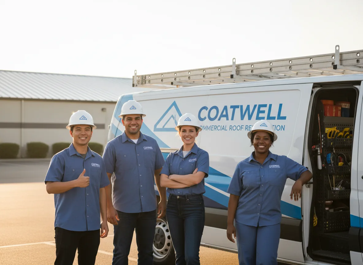 Commercial roof coating company in Roseville, CA